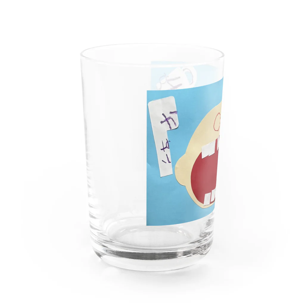 親バカショップの歯を磨こう Water Glass :left