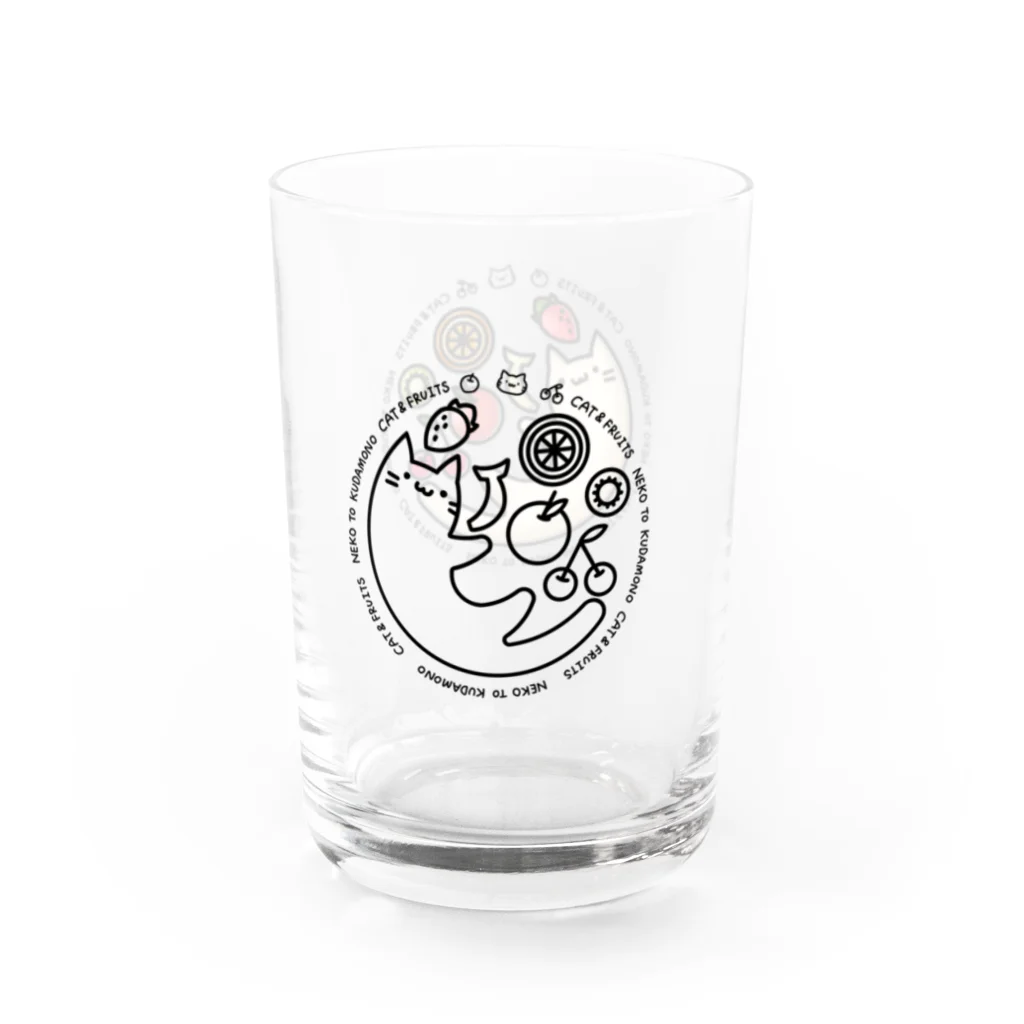 せきれいのCAT & FRUITS NEKO TO KUDAMONO  Water Glass :left