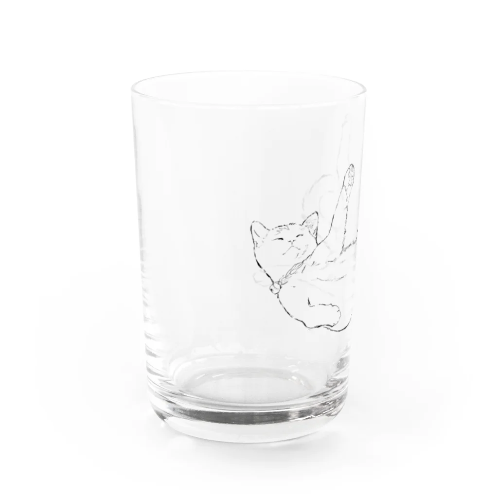 はるさめ商店の子猫ちゃん Water Glass :left