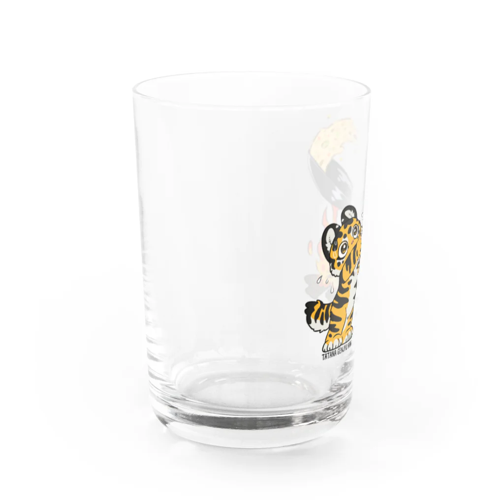 タタナ幻獣館の小虎炒飯 Water Glass :left