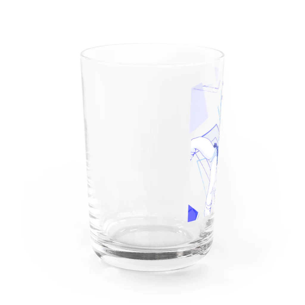 loveclonesのWobbling 青の心象02 エロポップ 揺らぎ ガールズイラスト Water Glass :left