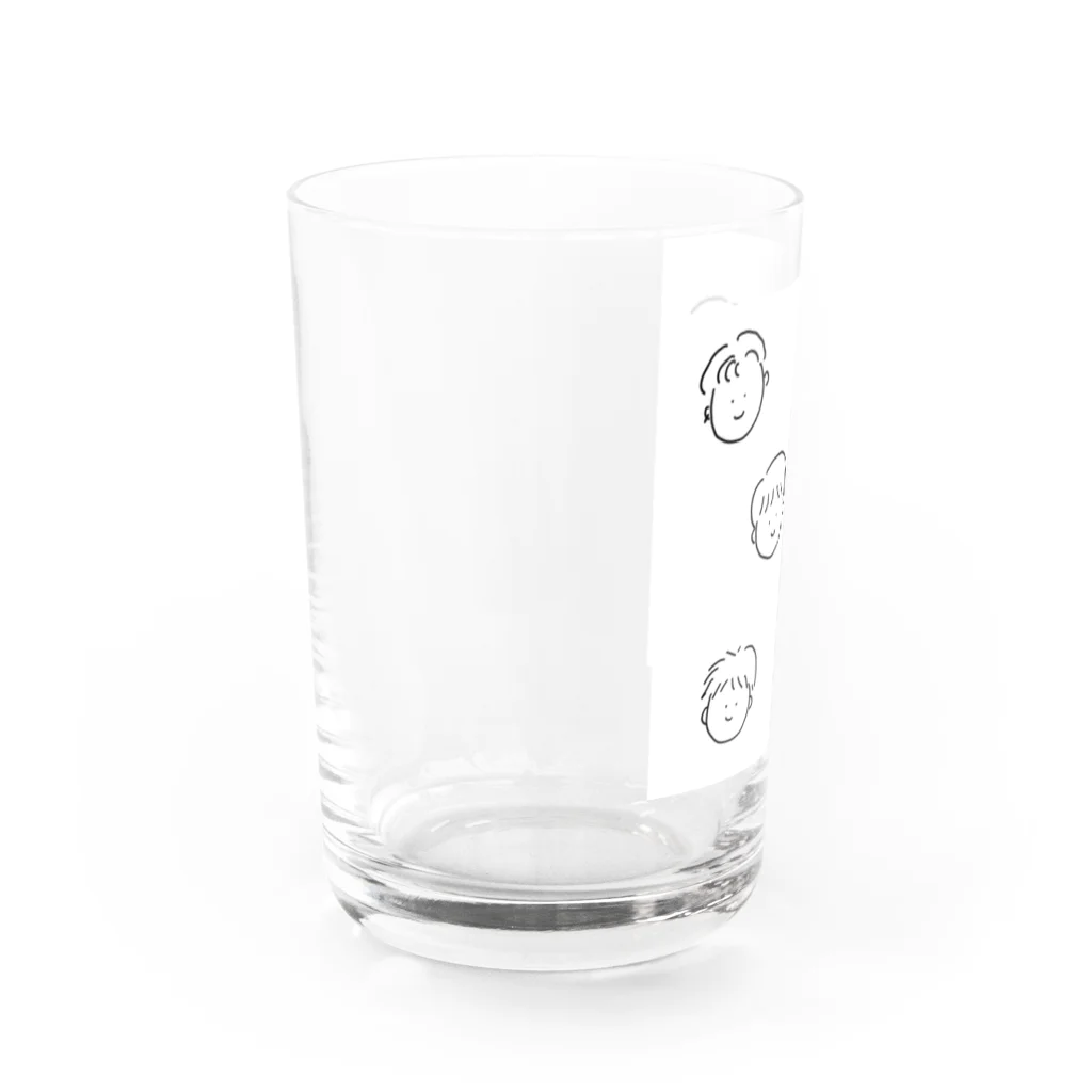NenNeのおとこのこグッズ Water Glass :left