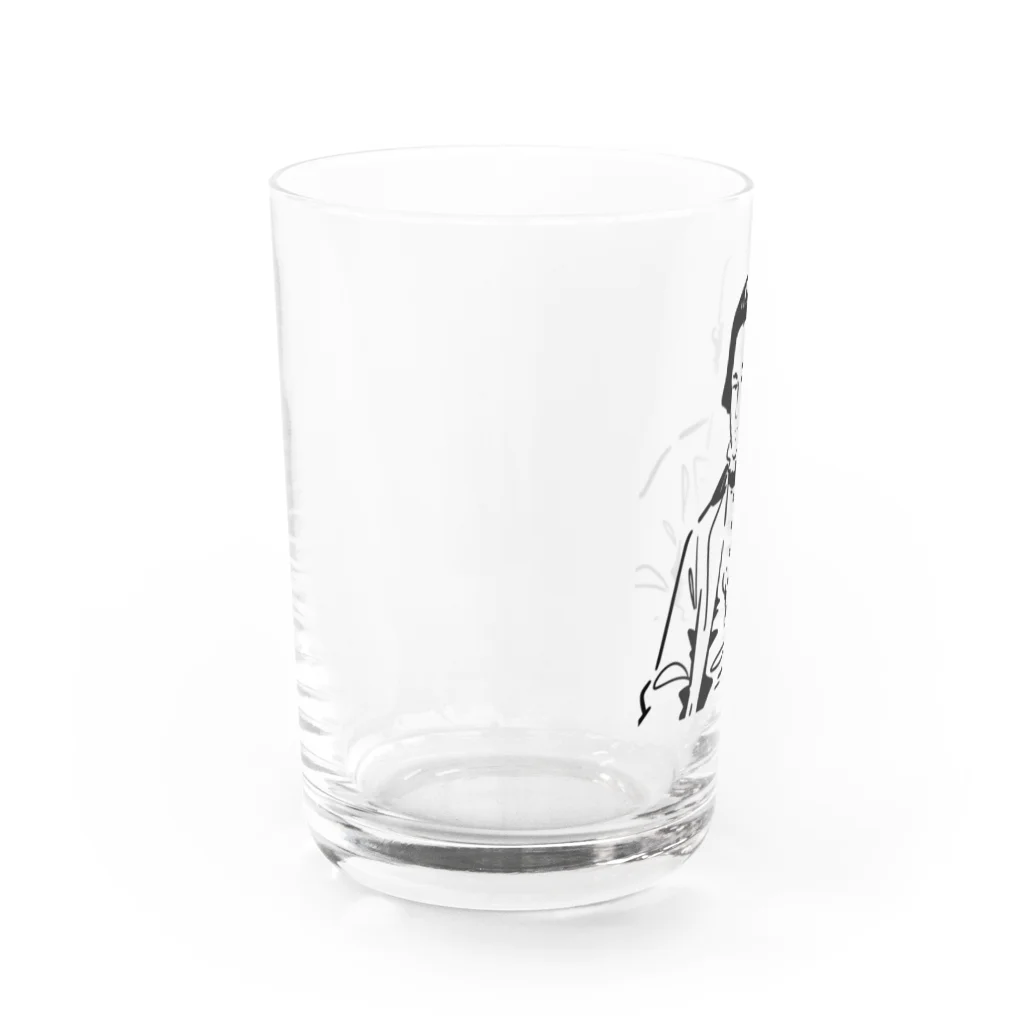 山形屋米店の土方 歳三（ひじかた としぞう） Water Glass :left