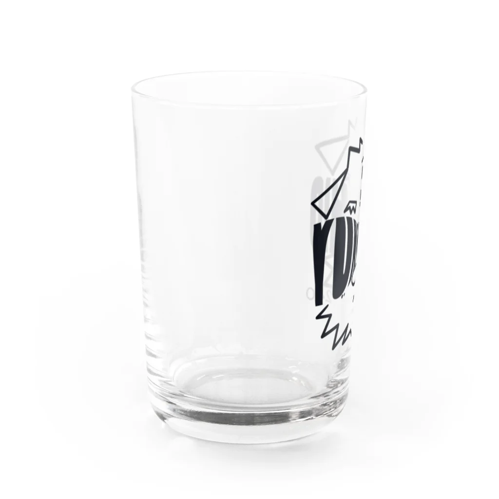 Yuki Villageのオリジナルキャラクターグラス Water Glass :left