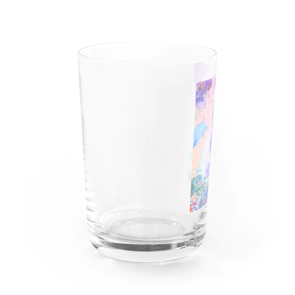 Luanaの⑵マーメイドシリーズ Water Glass :left