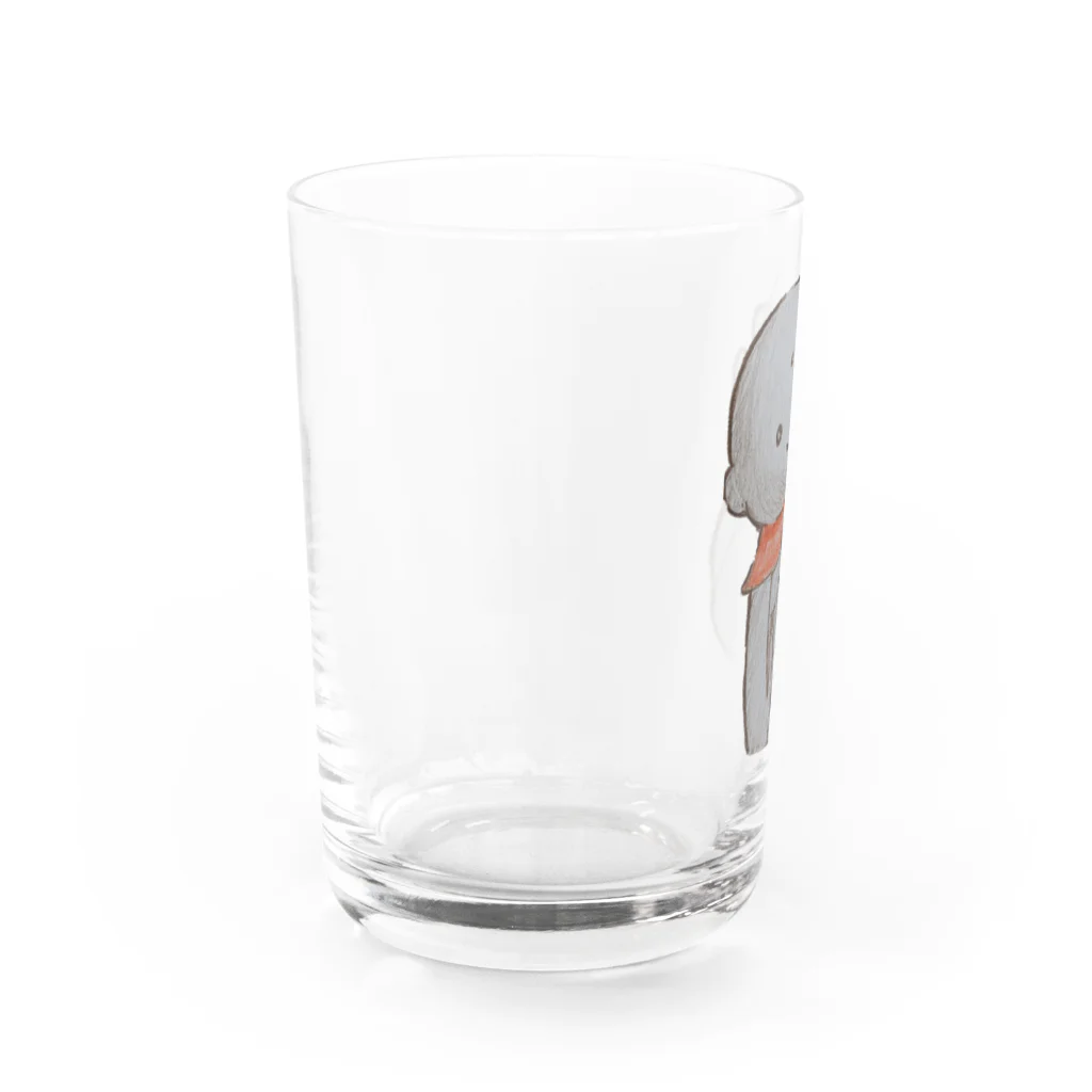 yu96のはりきりじぞうさん Water Glass :left