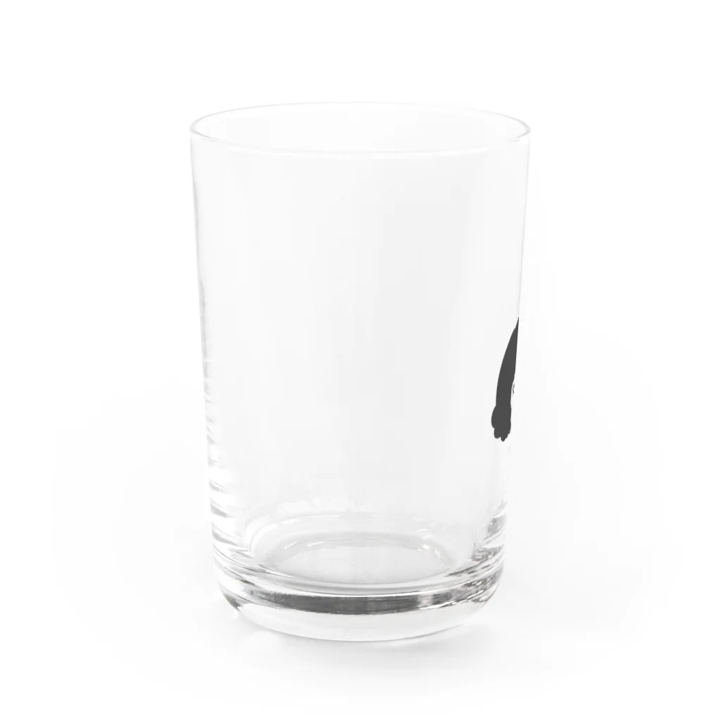 さくさくのひげ Water Glass :left