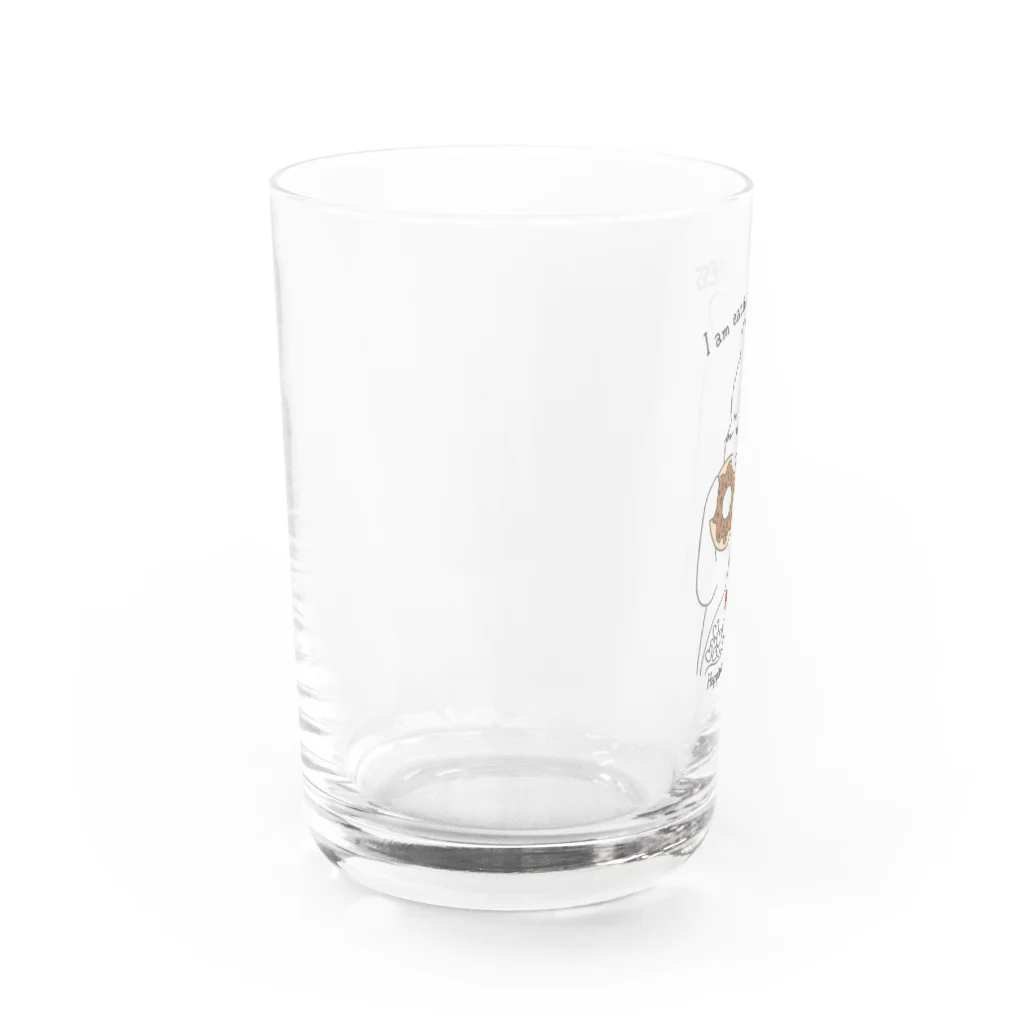 Chibisukeの幸せは0kcal Water Glass :left