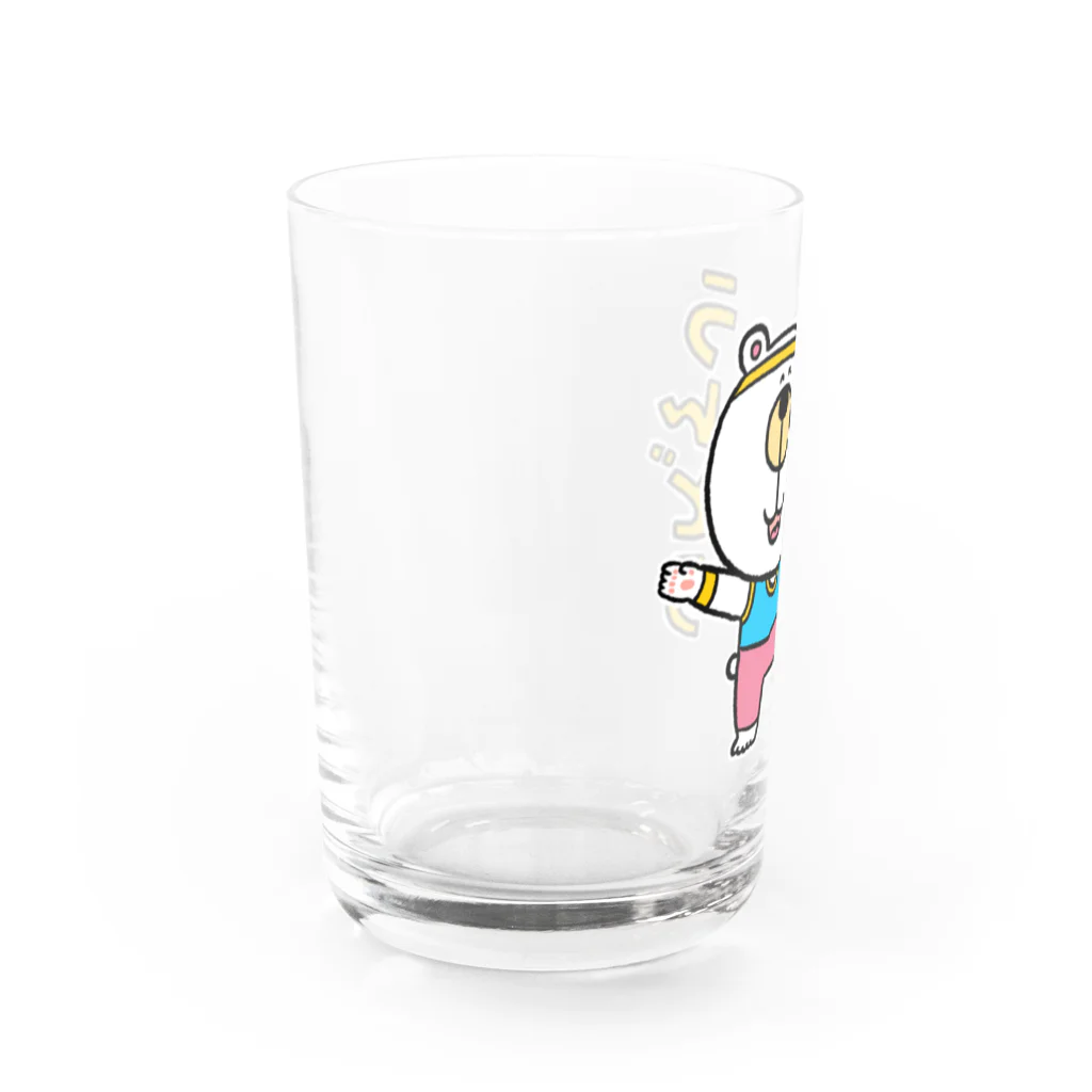 おかだのくまたろうの生活「うんどう」 Water Glass :left