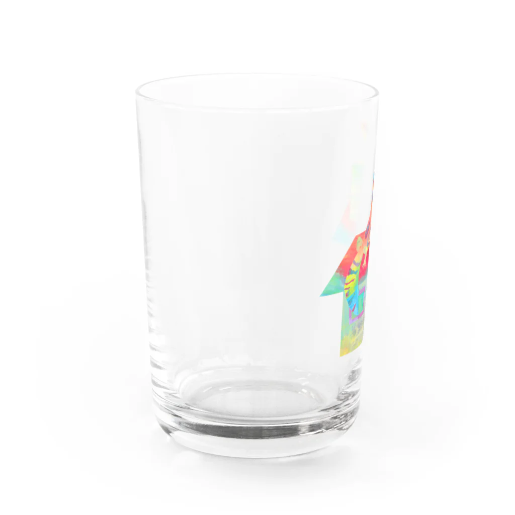 PiyomonchyのAMUちゃんのハウス Water Glass :left