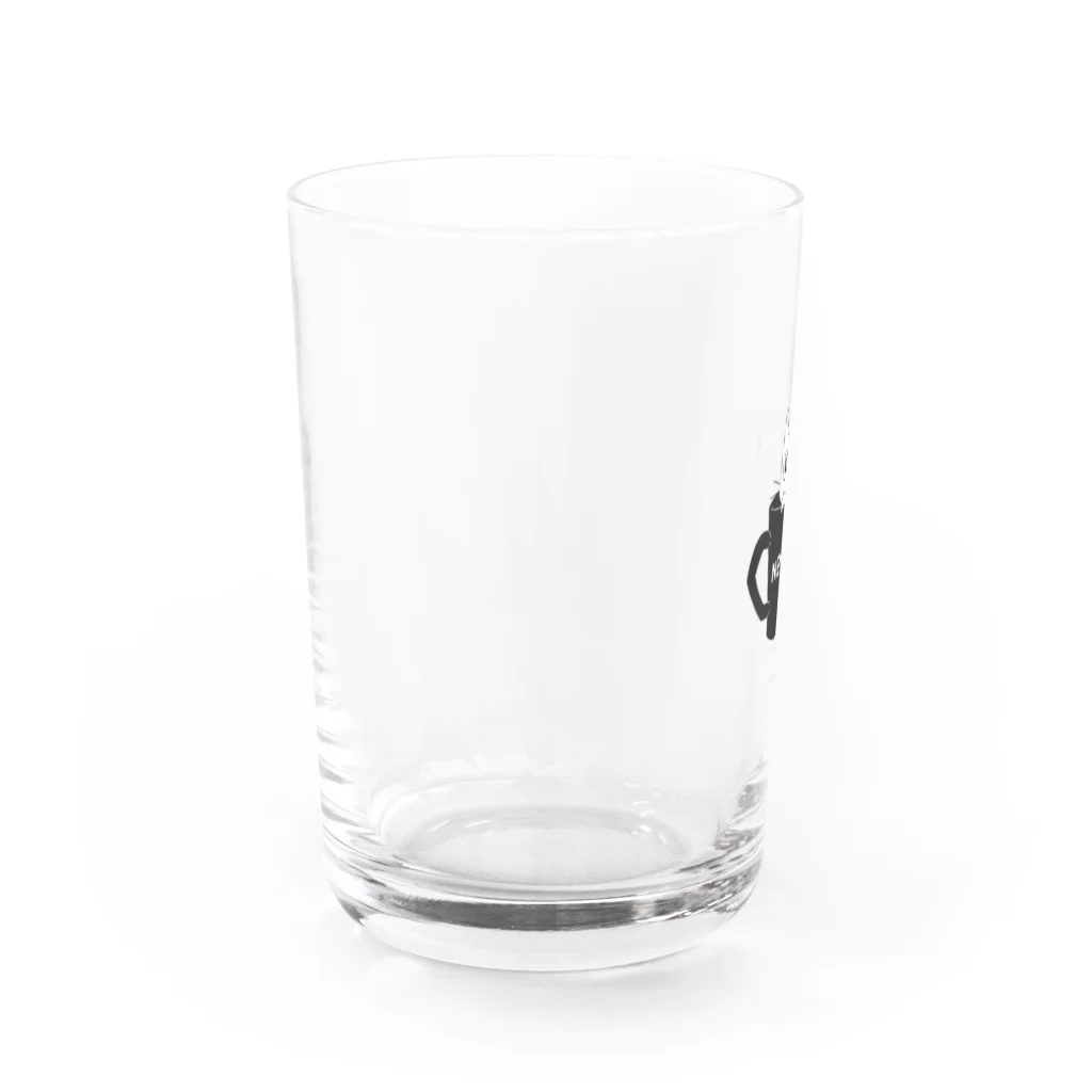 ネネコ・ショップのネネコ・イン・カップ（白猫） Water Glass :left