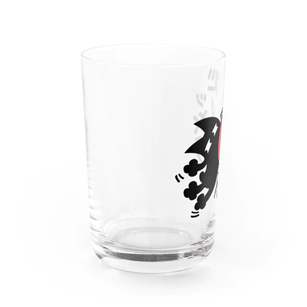 犬かもなのと猫のはずのズッキュン Water Glass :left