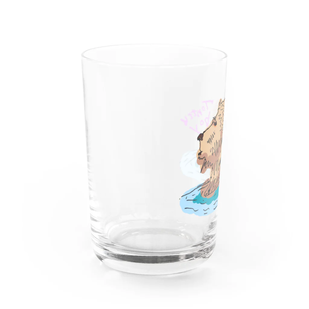 Tonttuboyのhiguma Water Glass :left