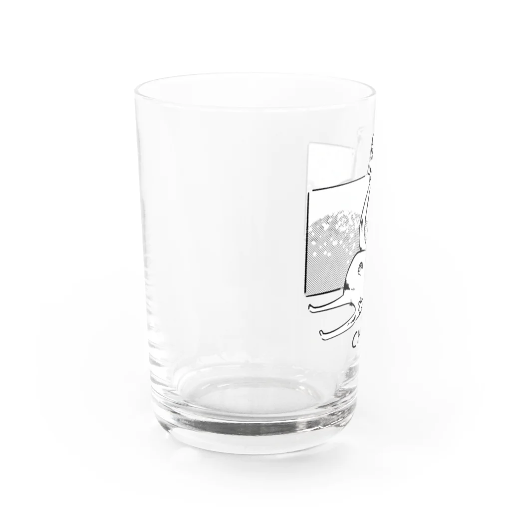 ヨネコマートのCHILL - DRUNK Water Glass :left