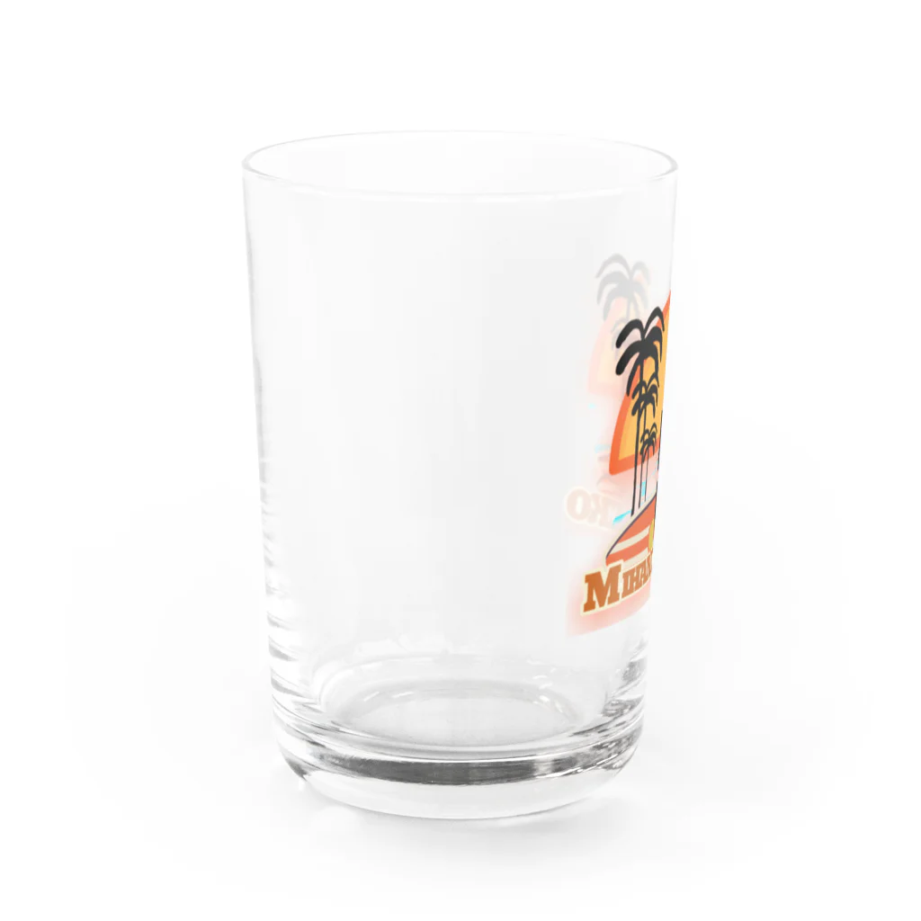 mihamaneko の美浜ねこ Water Glass :left