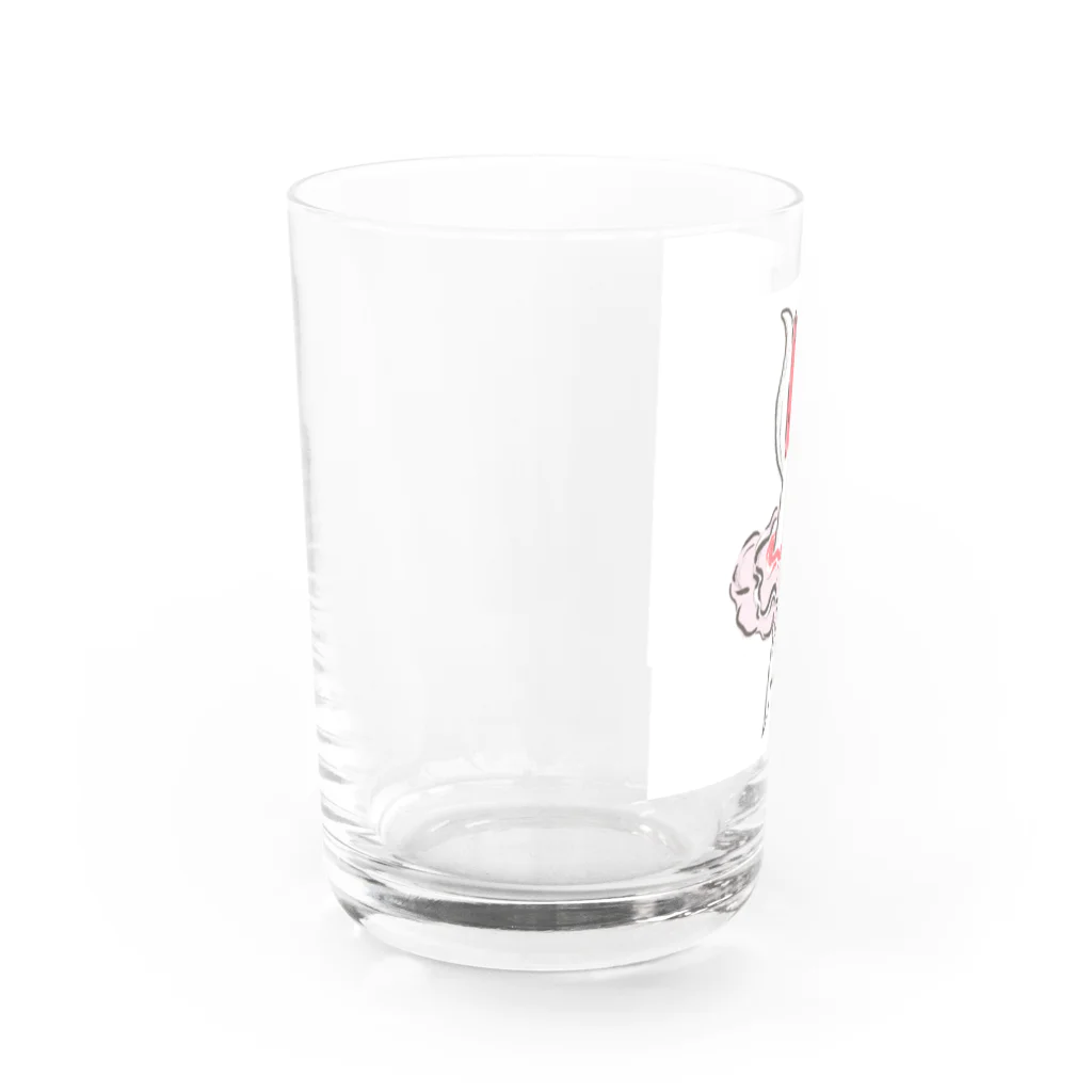 HUG flowerのtulipdancer Water Glass :left