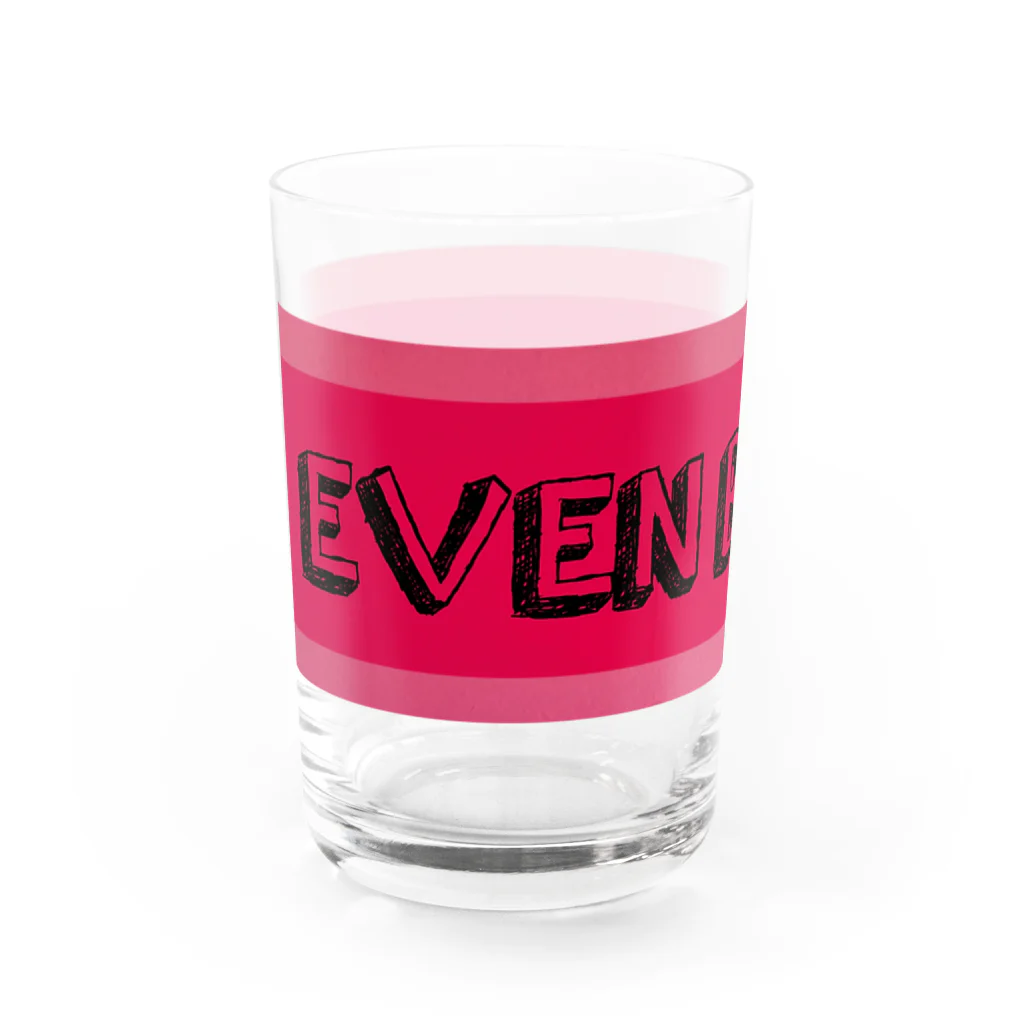 OPPAI CATSのEVEN BETTER logo Water Glass :left