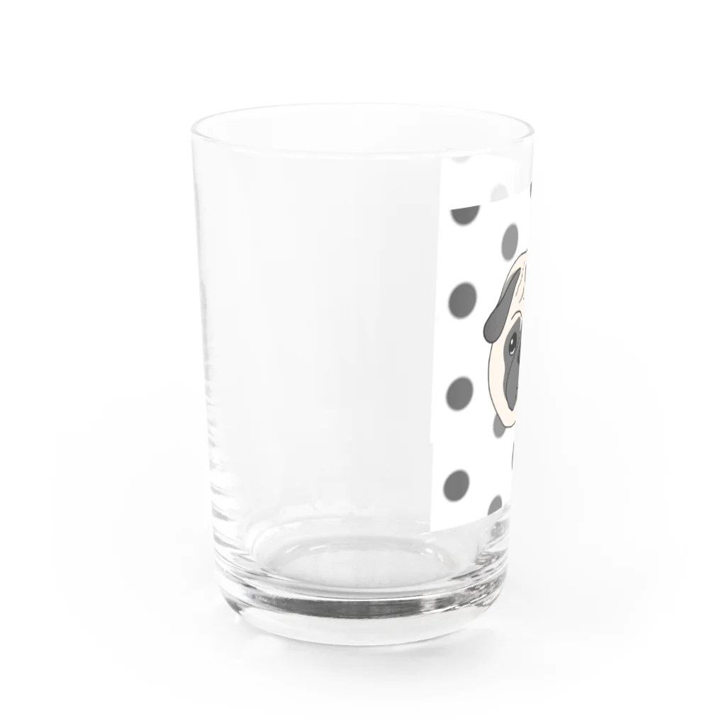 motto＋の可愛い♡パグとパグライフ② Water Glass :left