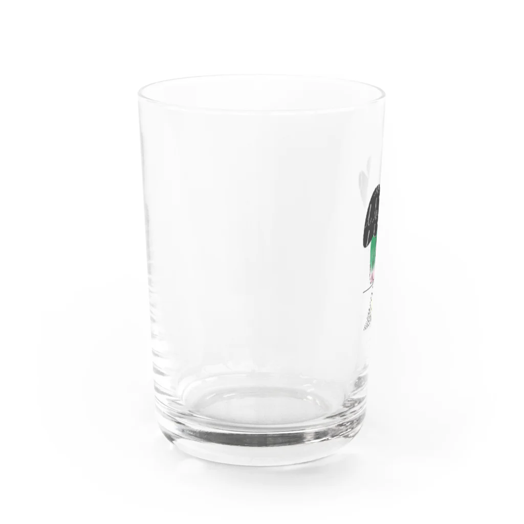 小田晃生のほうれんそう Water Glass :left