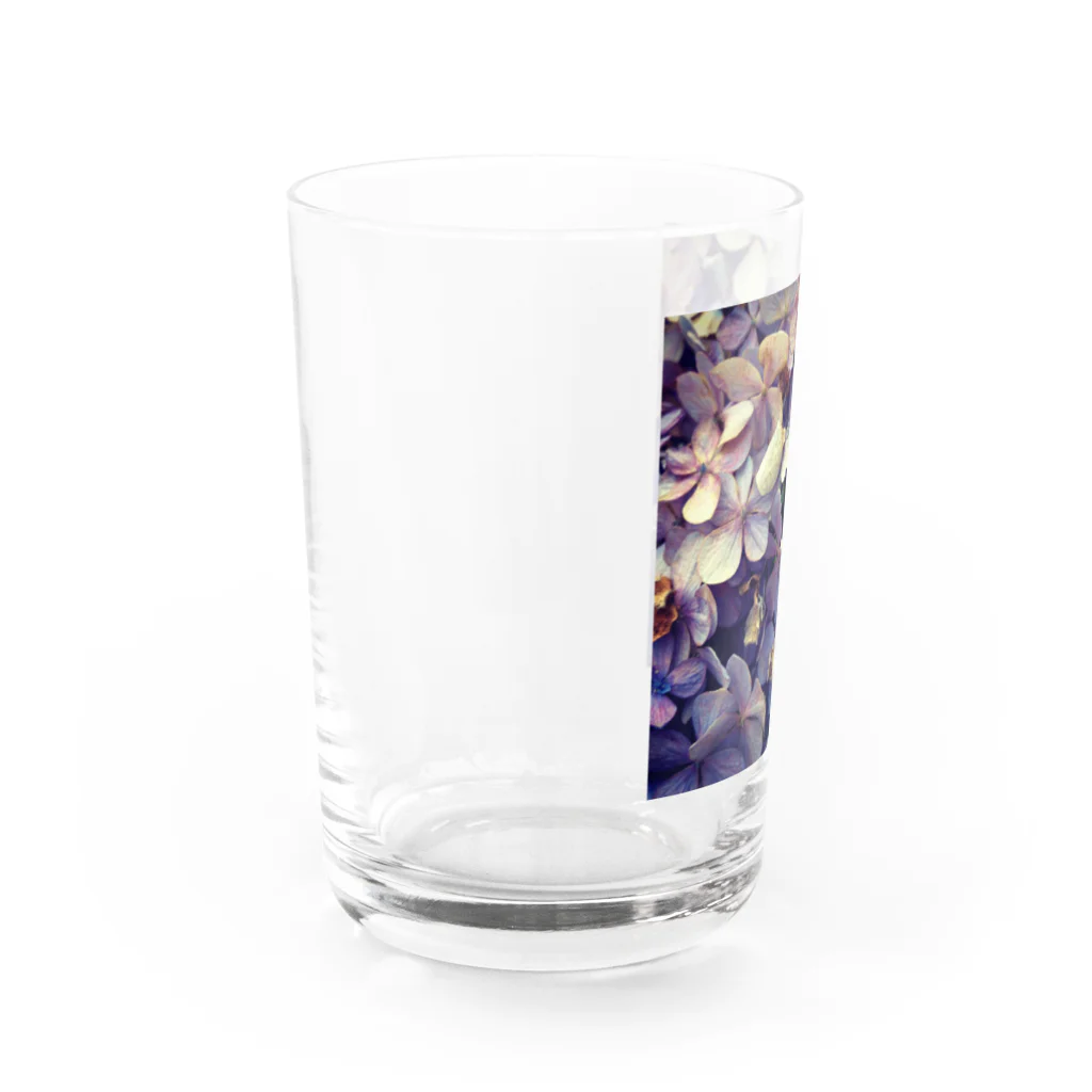nostalgia のhydrangea Water Glass :left