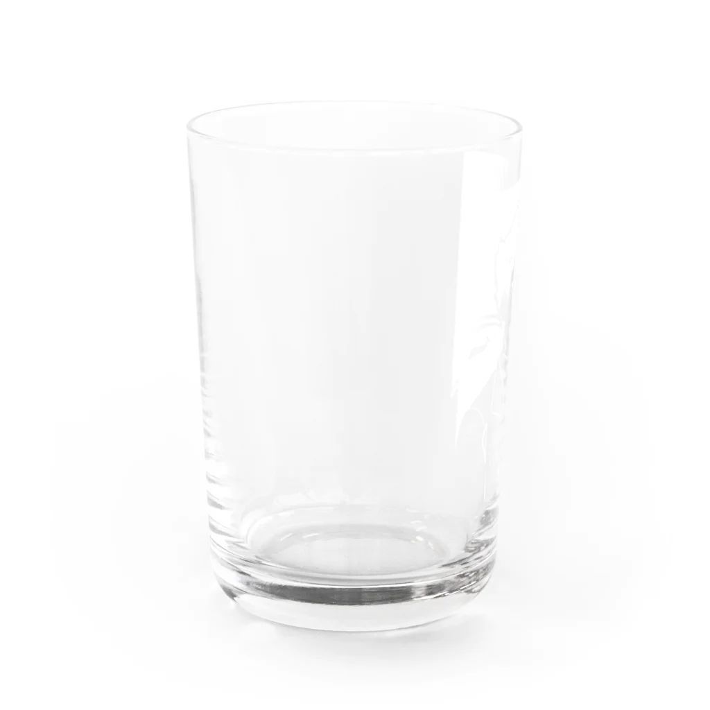 山形屋米店の白版＿ニコラ・テスラ Water Glass :left