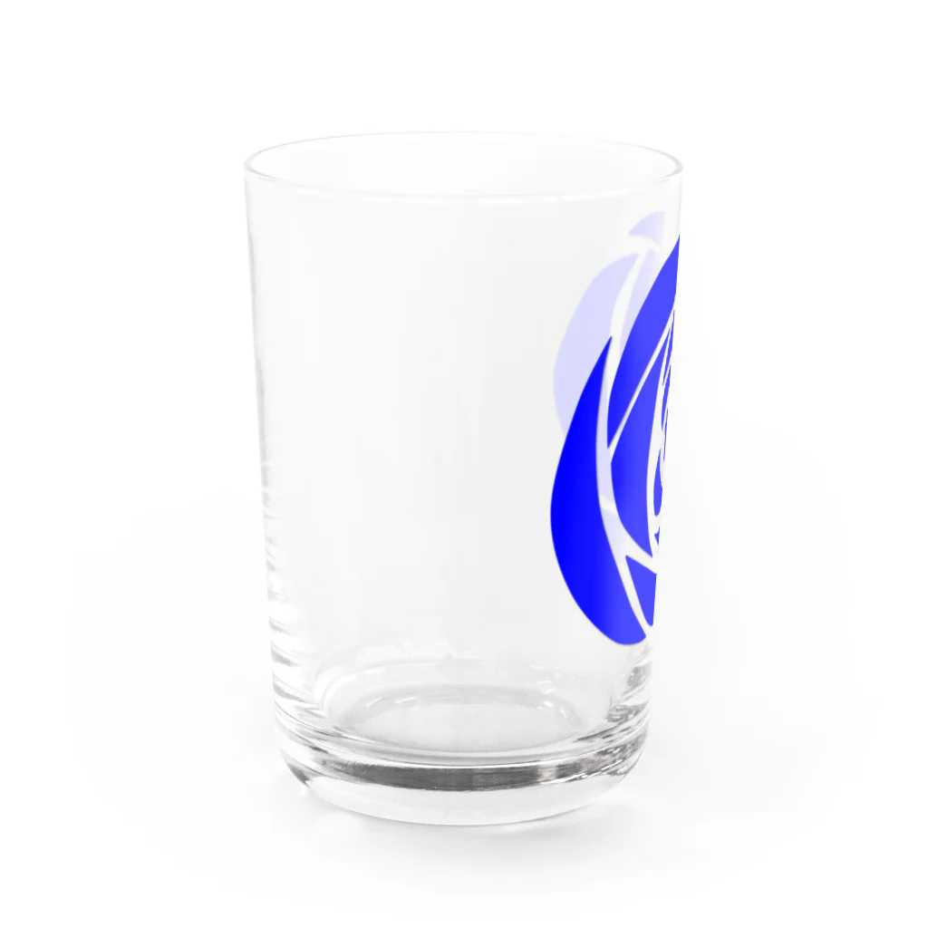 武者小路夕桐の青薔薇 Water Glass :left
