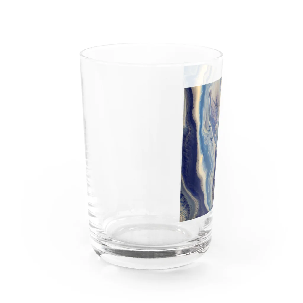 m/artworkのBlue  series Water Glass :left