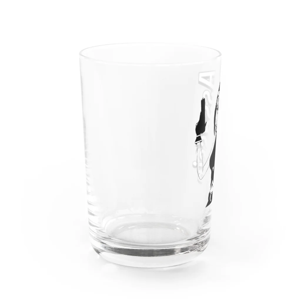 chicodeza by suzuriのアサシンちゃん Water Glass :left