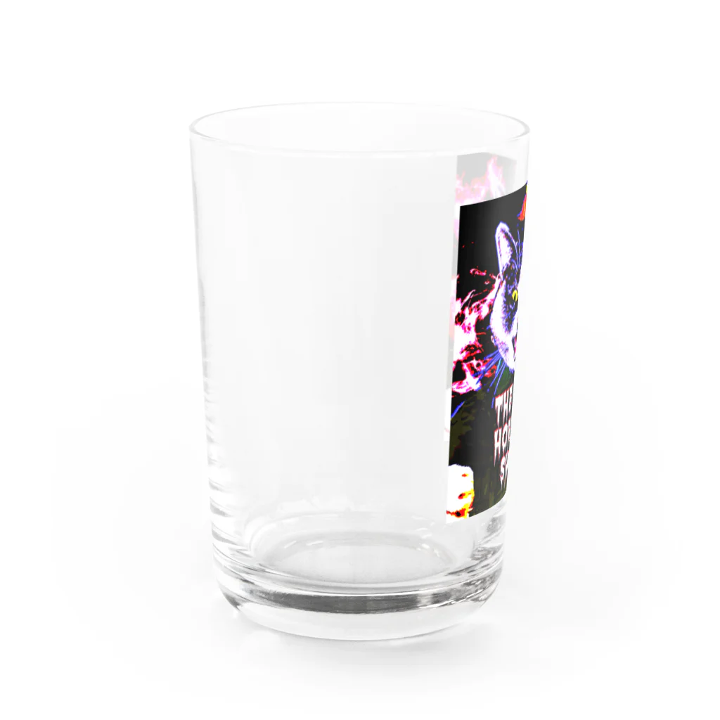 中華呪術堂（チャイナマジックホール）のTHE CAT HORROR SHOW Water Glass :left