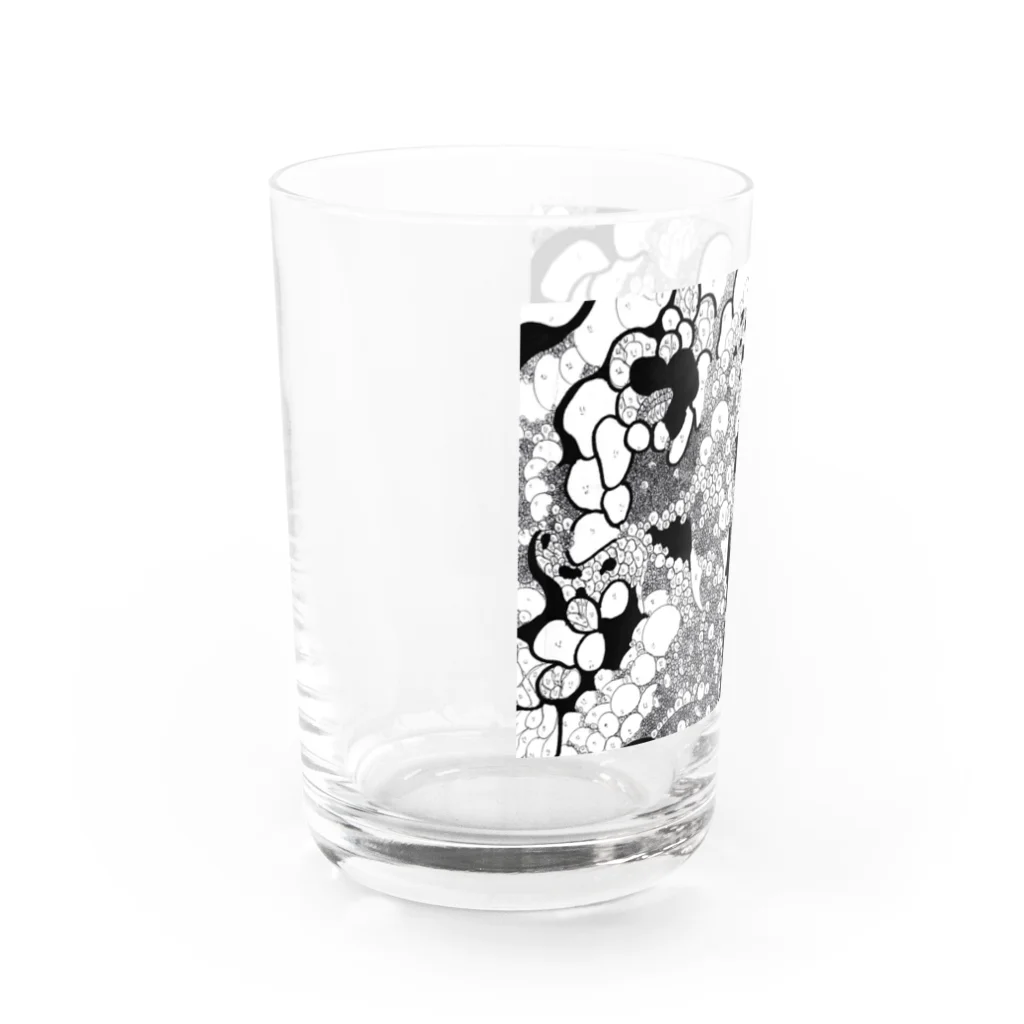 きゅうりちゃんショップのかおいっぱい Water Glass :left