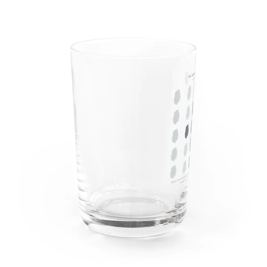 duckzの岩手県（イワテのイ） Water Glass :left