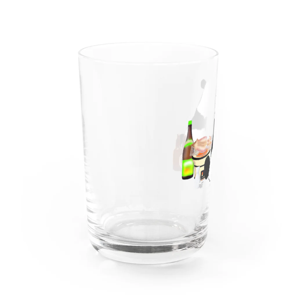 KaNaN〜パンダの晩酌パンダ🐼 Water Glass :left