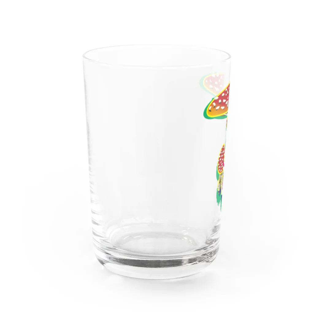 alaのベニテングタケ Water Glass :left