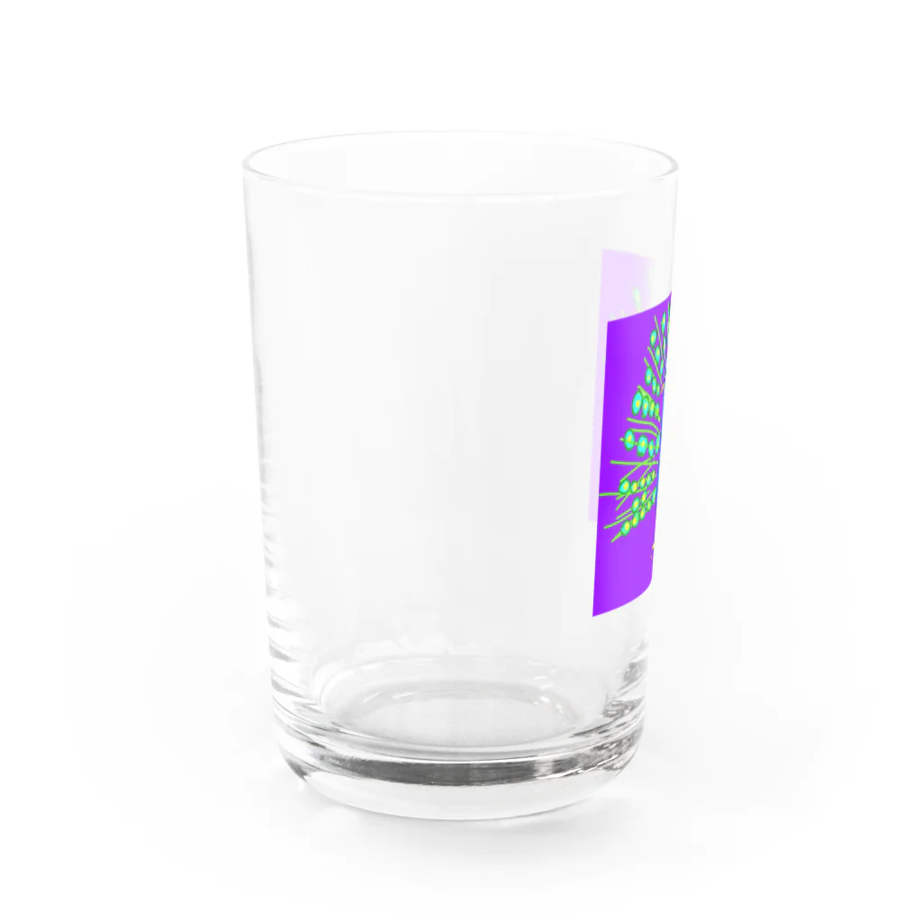 Fのクジャク雀々 Water Glass :left