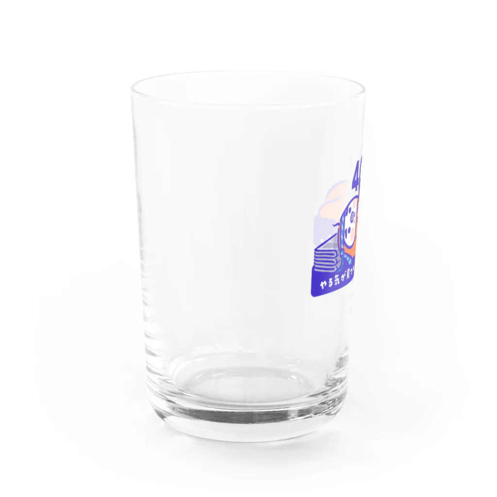 🦥ナマケずかんの🦥ナマケのんべえ（404） Water Glass :left