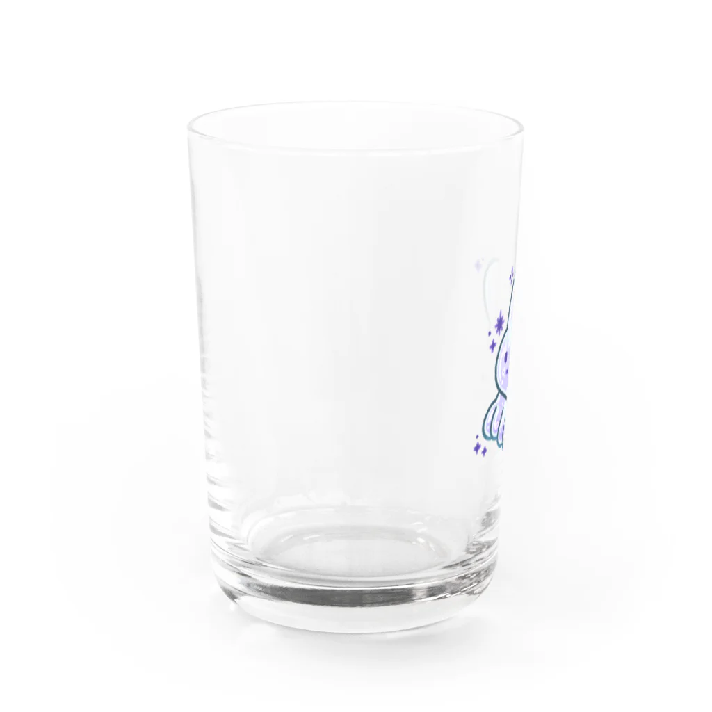 ❁みい❁のキラキラなうさぎ Water Glass :left