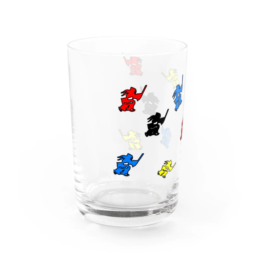 greetenの剣道めいいっぱい 剣道　カラフル Water Glass :left