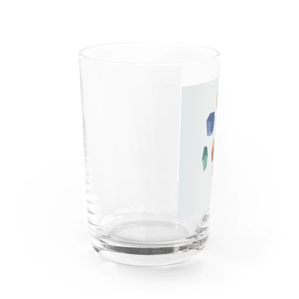 耳かき小旅行への切符の鉱物 Water Glass :left