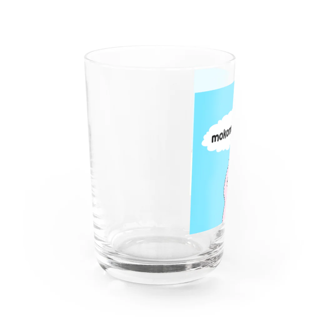 もこもこイエティのひょっこりもこもこイエティ Water Glass :left