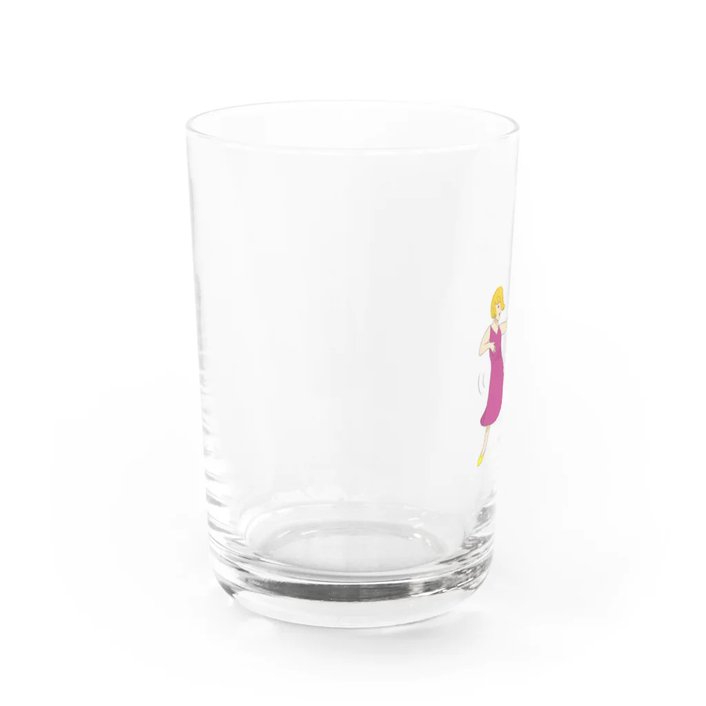 アマンダのフィーバー Water Glass :left