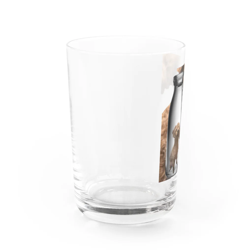 Ru.xxxのトイプードル☆Ru. Water Glass :left