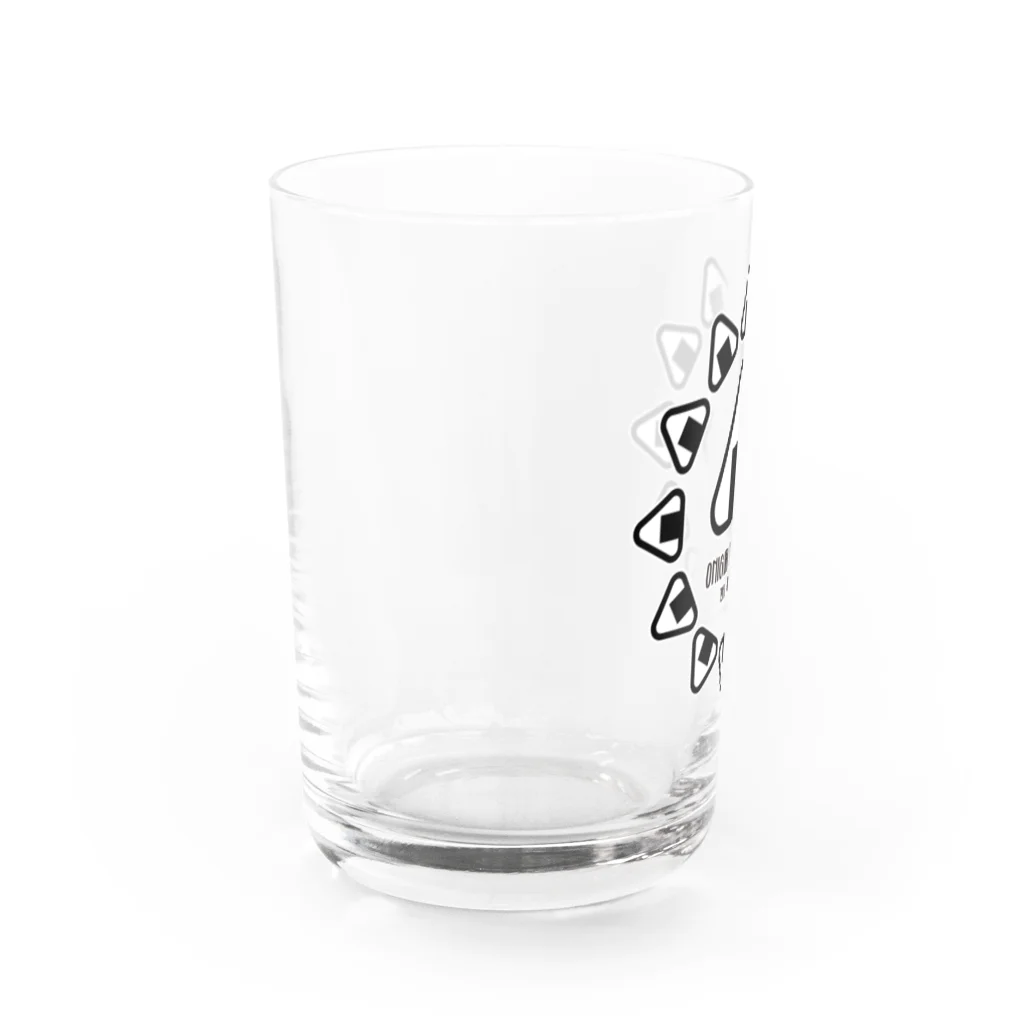 manaのONIGIRI is OISHII!!(三角) Water Glass :left