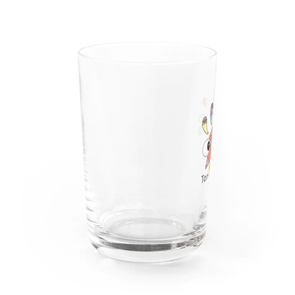 ぼくはシリーズのぼくはTORI Water Glass :left