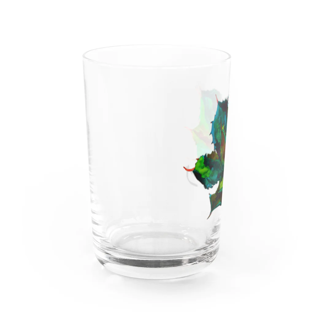 やすだのやつのアガベ雷神 Water Glass :left