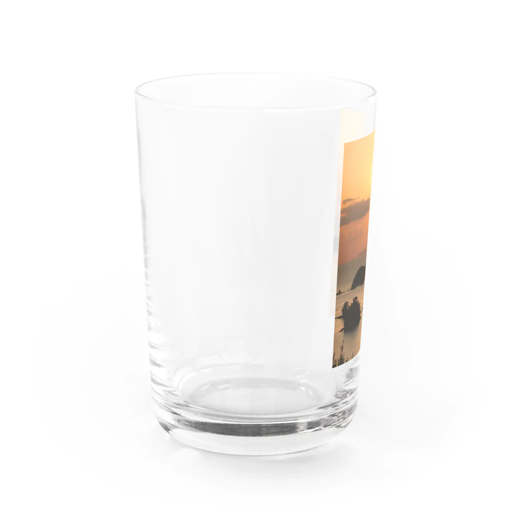 小佐々塾の九十九島 Water Glass :left