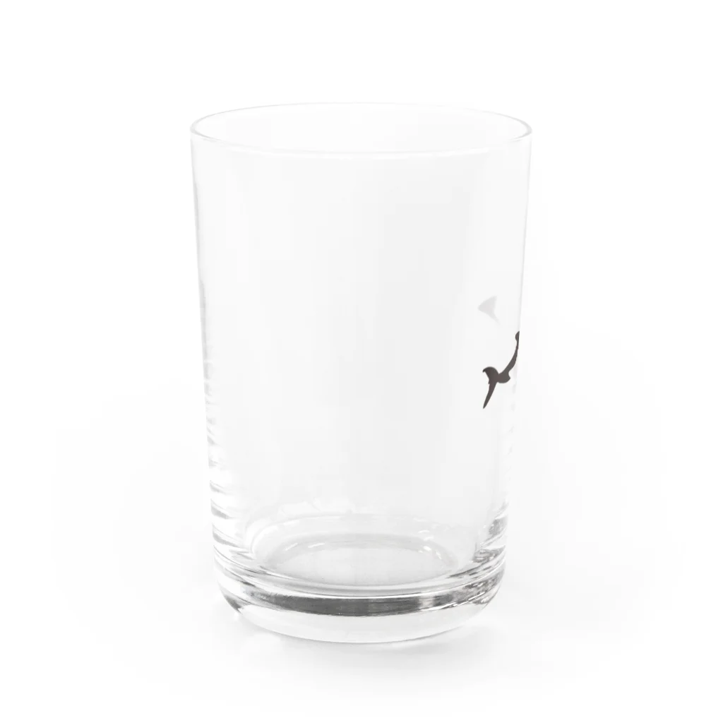 水とお茶のイロワケイルカ Water Glass :left