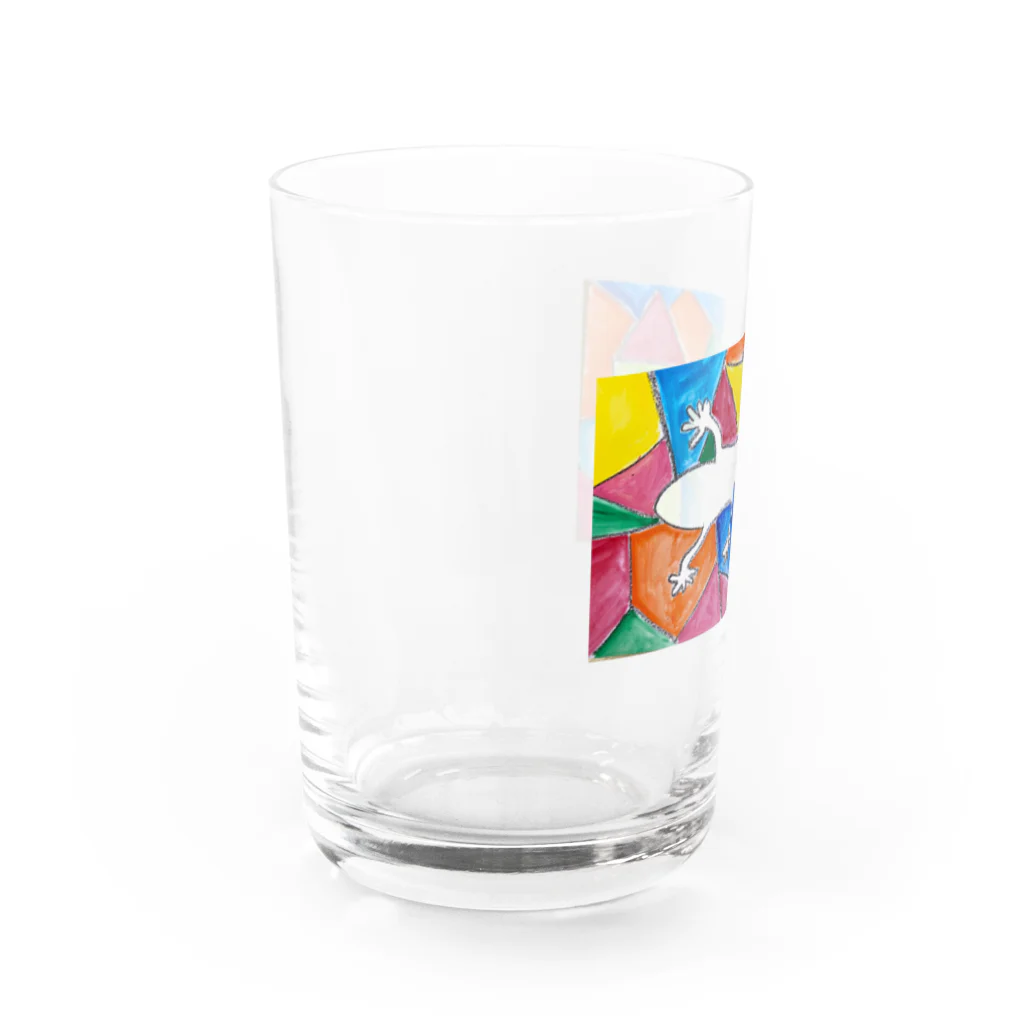 Emmust の2022やもちゃん Water Glass :left