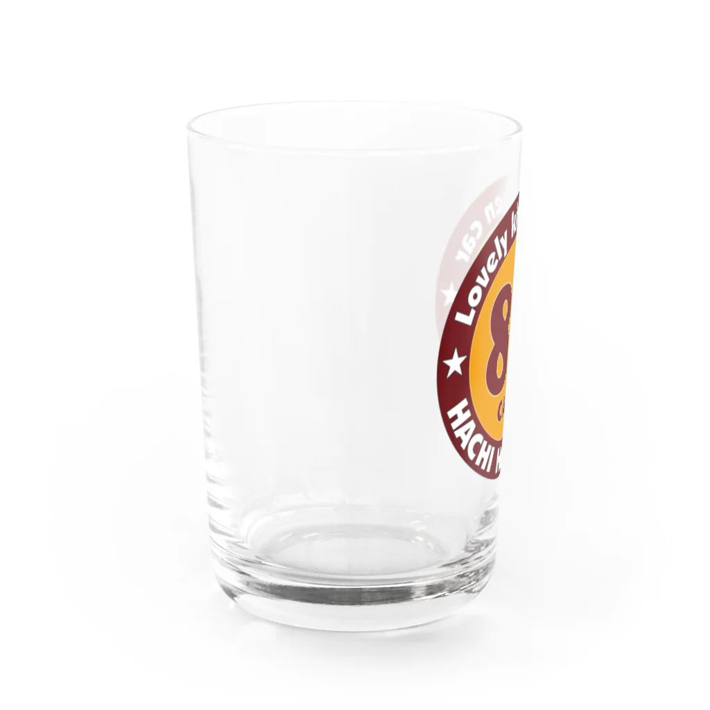 88cafeの88cafe オリジナルグッズ Water Glass :left