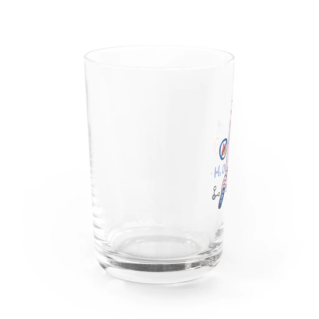 じん/ぶんたのうさスパ（加熱式） Water Glass :left