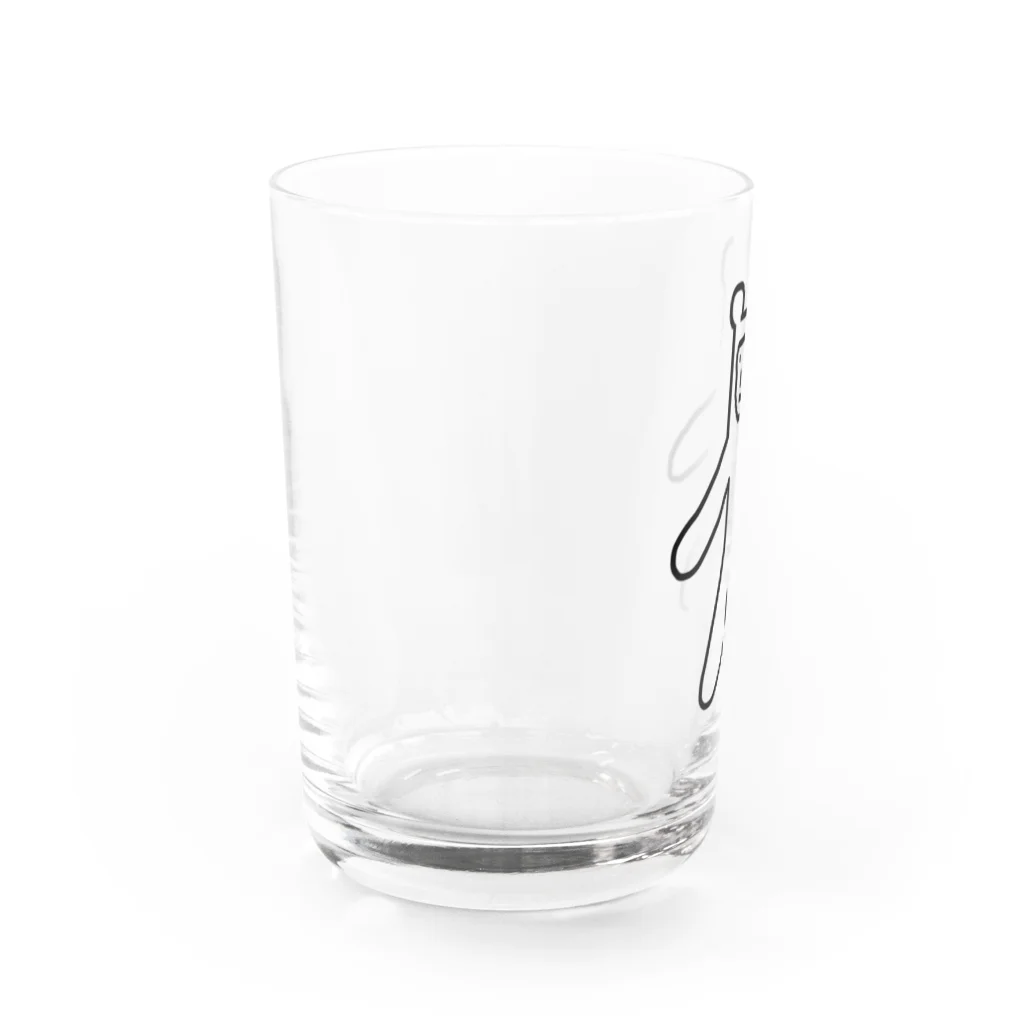 きりん　たかひろのクマさん Water Glass :left